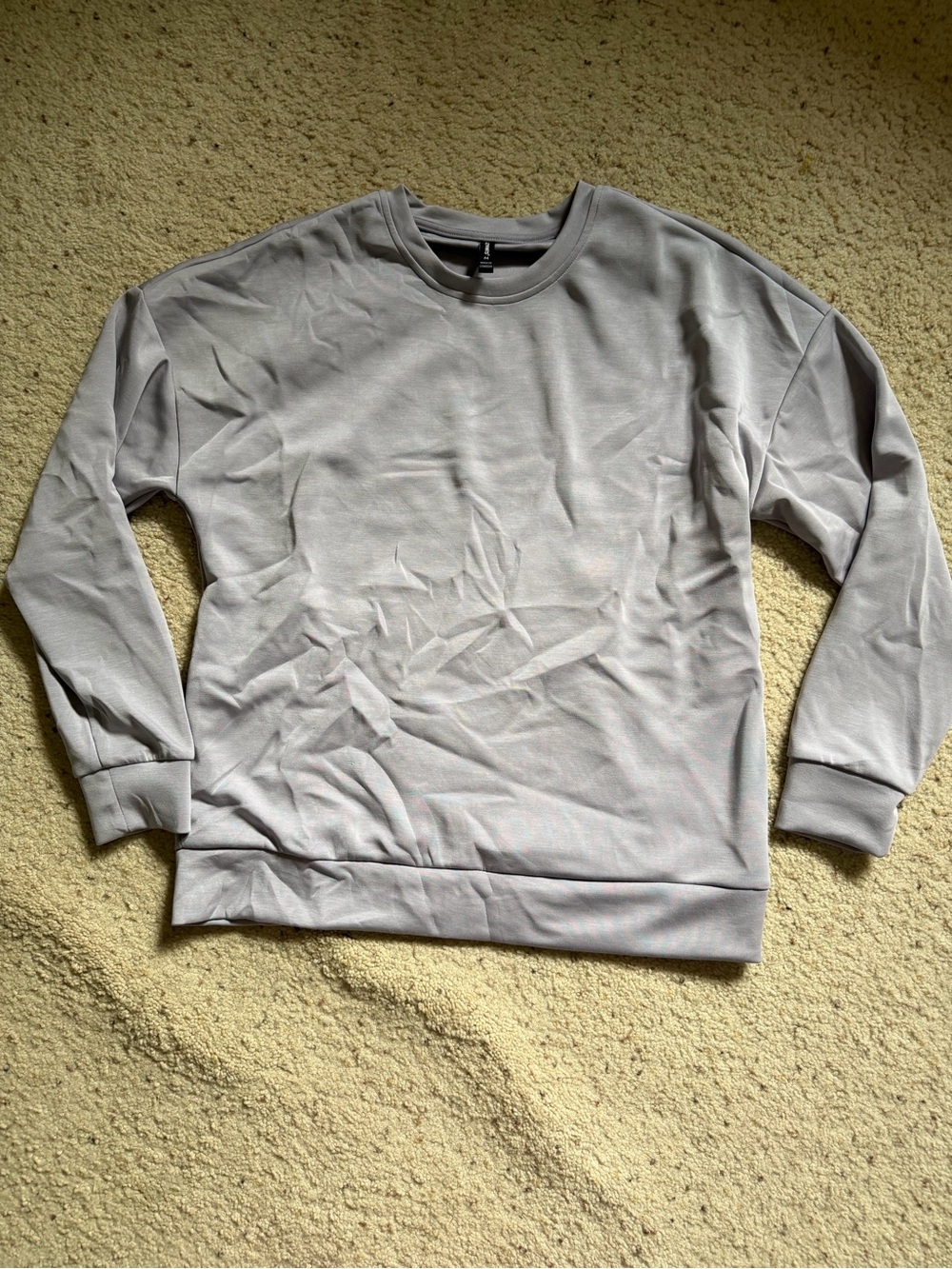 Crewneck sweatshirt - scuba material